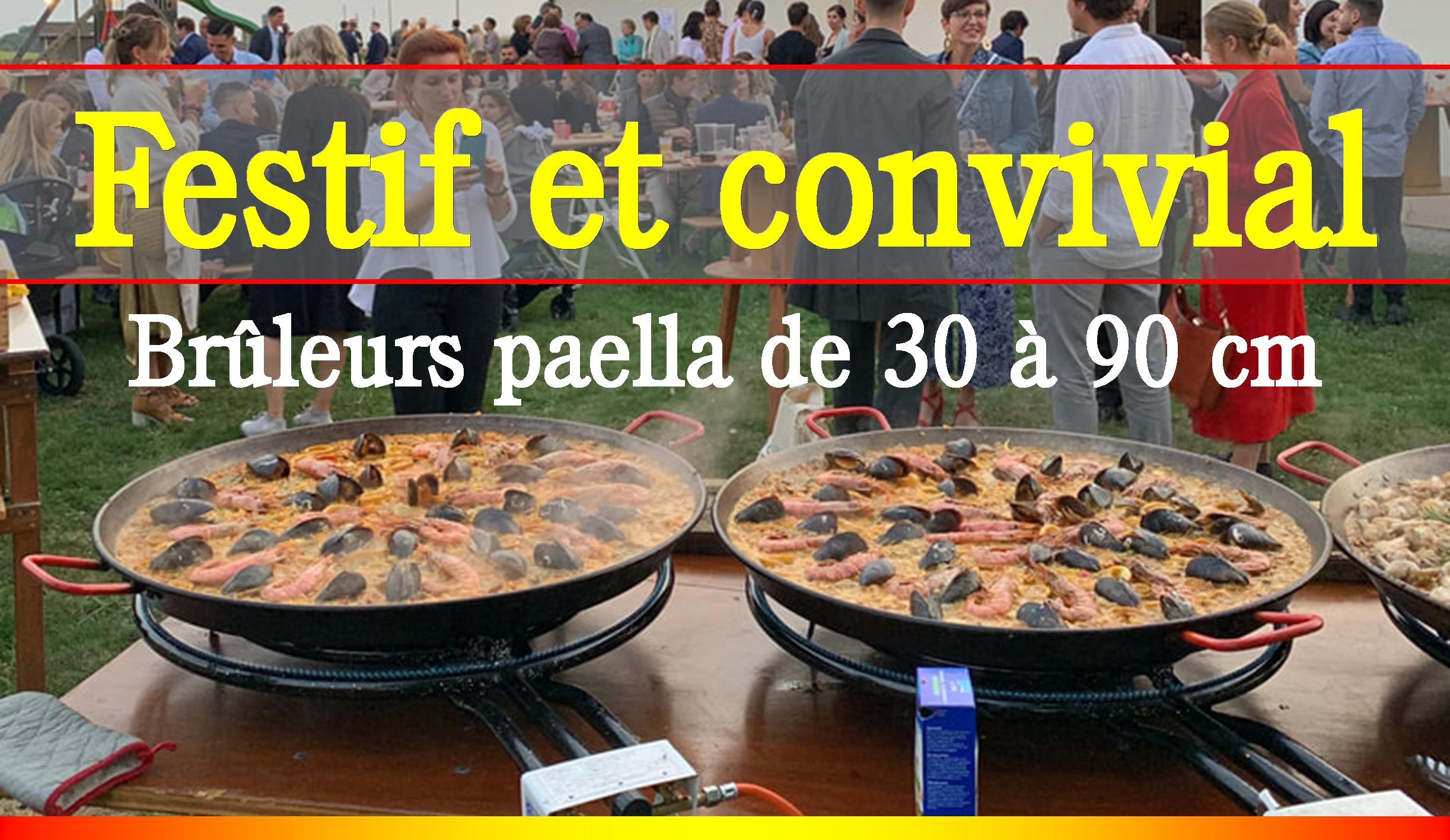 Bruleurs paella